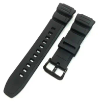 Sports Rubber Strap Pin Buckle Men Women Watch Band Silicone Watch WristBand for Casio MCW-110H 100 W-S220 HDD-S100 5434