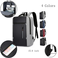 New Men's Waterproof Backpack USB School Backpack 15.6 Inch Laptop Unisex Book Bag Stylish BackPack