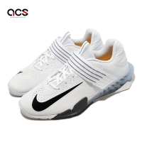 Nike 舉重鞋 Savaleos 男鞋 白 健身 訓練 重訓 穩定 支撐 透氣 運動鞋 CV5708-100