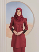 [COTTON] BAJU KURUNG AMEERA BY AZKA KAIN SEJUK PURE GERMAN COTTON KEMAS