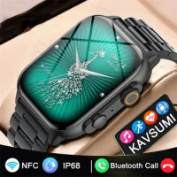2023 Ultra Smart Watch Men Series 8 47mm 2.0inch High Refresh Rtae AMOLED Screen NFC Bluetooth Call Smartwatche for Apple