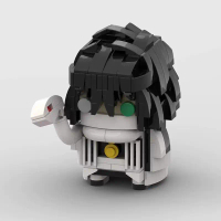 Compatible with LEGO 2026 MOC Domestic Handmade Building Blocks Demon Slayer Snake Pillar Iguro Kozu