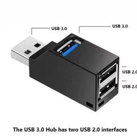 (N58)USB3.0 HUB 分線器 3口usb分線器 1分3 Usb 2.0集線器 擴展器 多合一充電