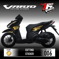 Viral termurah SXC Cutting Sticker Grosir - Aksesoris Motor Sticker Honda Vario 125 & 150 Skotlet St