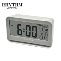 日本麗聲  LCT097NR03 電子大螢幕 LCD鬧鐘 光控感應 LED小鬧鐘床頭 夜光/日期/溫度計/電子鐘/數碼鐘/數字鐘