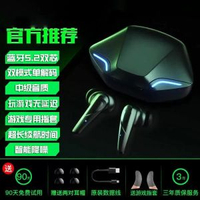 無線電競遊戲 藍芽耳機觸控超低延遲 吃雞聽聲辨位雙耳立體聲批發