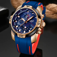 Relogio Masculino LIGE Mens Watches Top Brand Luxury Military Sport Watch Men Waterproof Luminous Wristwatch Analog Quartz Watch