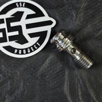 Baut L Banjo Nepel Selang Rem Kaliper NINJA H2 Stainless Custom Bubut