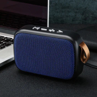 Mini Fabric Bluetooth Speaker Portable Wireless Waterproof Outdoor HIFI 3D Stereo MP3 Player Support FM Radio Support SD TF Card