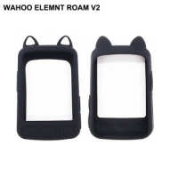 Bike Silicone Case &amp; Screen Protector Film for WAHOO ELEMNT ROAM V2 GPS Computer Quality Case for wahoo elemnt roam v2