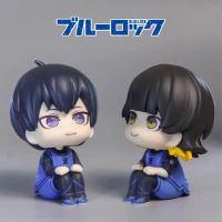 Blue Lock Yoichi Isagi Meguru Bachira Look Up Series 10cm Action Figure Decoration