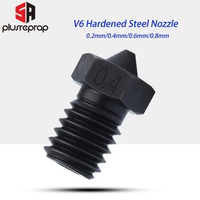 5APLUS V6 Harened Steel Nozzle Top Quality Nozzle For Printing PEI PEEK Carbon Fiber 1.75mm Filament