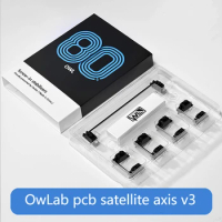 Owlab Mechanical Keyboard Stabilizer V3 PCB Screw Custom Black POM 60 80 Alice Layout Switch GK61 Anne Pro 2