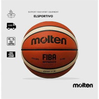 BOLA BASKET ORIGINAL ASLI MOLTEN GG7X FOR INDOOR AND OUTDOOR SIZE 7 BAHAN KULIT COMPOSITE LEATHER PR