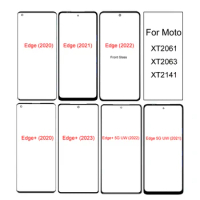 For Motorola Edge Plus 2021 2022 XT2063 XT2061 XT2141 Touch Screen Panel For Motorola Edge+ 5G UW (2021) Front Glass Panel+OCA
