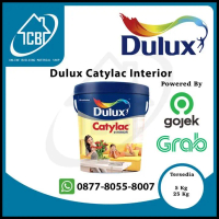 New Cat Tembok Dulux Catylac Light Cream 44195 - 5Kg Original