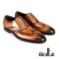 【Waltz】職人巧思 經典雕花 沖孔 紳士鞋 真皮皮鞋(211052-63華爾滋皮鞋)