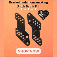 Bracket ub mx-king pnp fufi Fufi=custom Silver