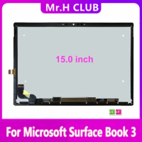 15" For Microsoft Surface Book 3 Book3 1813 LP150QD1-SPA1 LCD Display Touch Screen Glass Assembly Replace For Surface Book 3
