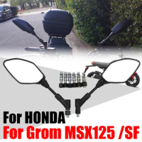 For HONDA Grom MSX125 MSX125SF MSX 125 SF 125SF Motorcycle Accessories Rearview Mirrors Side Mirror Rear View Mirror Back Mirror