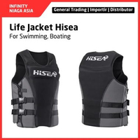 INADS Life Jacket HISEA High Buoyancy / Jaket Pelampung Renang / Marine Safety Jacket L