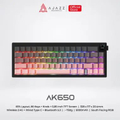 Ajazz AK650 Pro 65% Mechanical Keyboard Tri-Mode Koneksi, Pilihan Warna Violet Purple, Starry Night Grey, Blackberry Pink