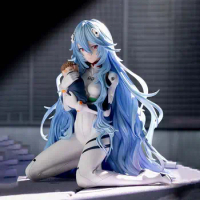15cm Neon Genesis Evangelion Figures Long Hair Rei Figure Ayanami Eva Action Figure Ayanami Rei Figurine Pvc Model Toys Gifts
