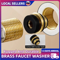 Stop Leaks Fast! G1/2 Brass Faucet Silicone Washer No Tape Required Durable Plumbing Gasket For Bath