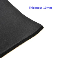 Cell Foam Rubber 30*50cm For Car Auto Sound Proofing Soundproof Cotton Deadening Insulation High Quality Brand New