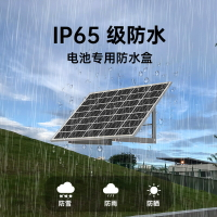 附發票 110v監視攝影機 單晶硅120W戶外太陽能板鋁框光伏發電板家用12V太陽能電池充電板