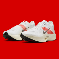 NIKE 耐吉 慢跑鞋 ZOOMX VAPORFLY NEXT% 3 EK 路跑 馬拉松 緩震 白色 紅色(FD6556-100)