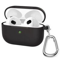 Silicone Case For Airpods 3 rd generation Protective Cases Bluetooth-Compatible Headset Case Anti Drop Anti Loss Protective Case