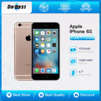 Original Unlocked Apple iPhone 6S 4.7" 2GB RAM 16GB 64GB 128GB ROM IOS Dual Core 12.0MP Camera Fingerprint 4G LTE Mobile Phone