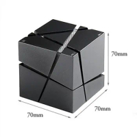 Rubik's Cube Bluetooth Speaker Creative Colorful Light Subwoofer Mini Wireless Card Bluetooth Small Speaker