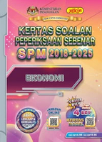 Kertas Soalan Peperiksaan Sebenar SPM 2018-2025 Ekonomi