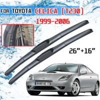 For Toyota Celica T230 1999 2000 2001 2002 2003 2004 2005 2006 Accessories Windscreen Front Wiper Blades Wipers for Car Brushes