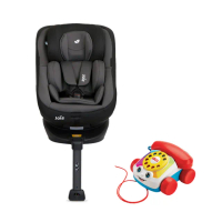 【Joie官方旗艦】spin360 isofix 0-4歲全方位安全座椅/旋轉汽座(黑色/momo獨家款)
