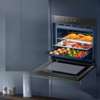 Embedded steam oven integrated machine 50L large capacity high-temperature fast steaming household CCTO50