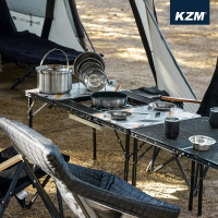【KZM】 IMS三折合燒烤桌含收納袋 K22T3U02