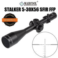 Marcool Stalker 5-30x56 SFIRL FFP Riflescope Long Range Shooting Optics Sights For Hunting Sport Tactical Scope Equipments