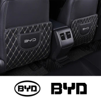 Car Seat Backrest Anti Kick Pad Auto Accessories For BYD Tang F3 E6 Atto 3 Yuan Plus Song Max F0 G3 I3 Ea1 Dmi 2din 2014 G6 Pro