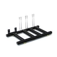 External Video Card Base Bracket Multi GPU Fixed Support For 3 GPUs&amp;ATX Power,VGA Stand Metal Holder DIY PC Accessories
