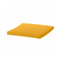 POÄNG 椅凳墊, skiftebo 黃色, 60x53 公分