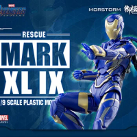 In Stock Morstorm E-Model Marvel Iron Man Mk49 Assembling Model Anime Collection Figures Model Toys Tony Stark