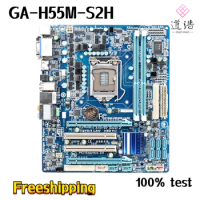 For Gigabyte GA-H55M-S2H Mtherboard 8GB HDMI LGA 1156 DDR3 Micro ATX H55 Mainboard 100% Tested Fully WorkMA