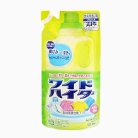 KAO/花王-彩漂液棉麻衣物護色去黃漬增白消臭除菌漂白劑【補充裝】720mlx1包 (平行進口) 