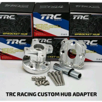 TRC RACING Y15ZR CNC HAB BELAKANG ALOI KUSTOM ALLOY CUSTOM REAR HUB DISC PLATE USING LC135 5S REAR I