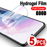 5pcs Soft Screen Protector For Samsung Galaxy S21 Plus Ultra FE 5G Samsun S 21Ultra 21 S21Ultra 21FE 5 G Hydrogel Film Not Glass