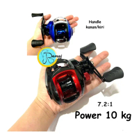 REEL PANCING BC BAITCASTING 7.2:1 HANDLE KANAN / KIRI 17+1
