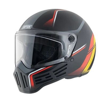 Helm Motor Full Face - Simpson M30 Lifter Helmet Black Matt